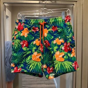 Abercrombie & Fitch swimsuit size small 4" inseam floral